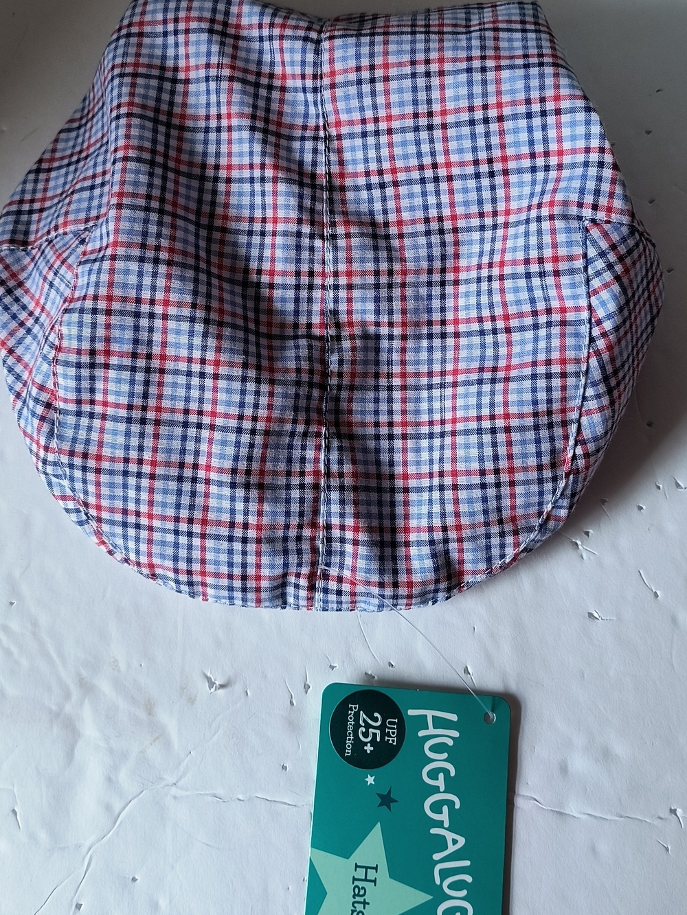 Boys' Button-Down Plaid Shirt - Red & Blue